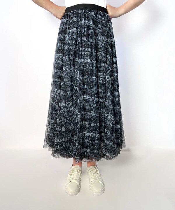 Grey Marl Swan Lake Tulle